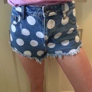 Forever 21 Polka Dot Shorts